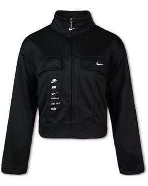 Nike (Wmns) Sportswear Swoosh Cargo Jacket - Black