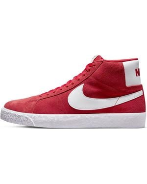 Nike Zoom Blazer Mid Sb 'University' - Red
