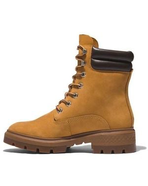 Timberland (Wmns) Cortina Valley 6 Inch Waterproof Boots 'Wheat Nubuck' - Brown