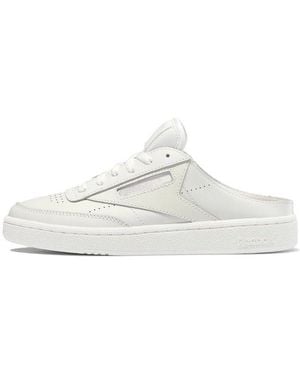 Reebok (Wmns) Club C 85 Mule 'Chalk Luminous Lilac' - White