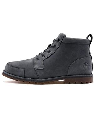 Timberland Earthkeepers Leather Chukka Wide Fit Boots 'Dark Nubuck' - Black