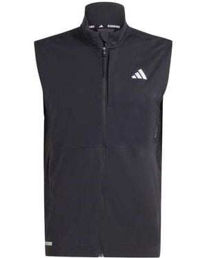 adidas Performance Weather-Resistant Running Jacket - Blue