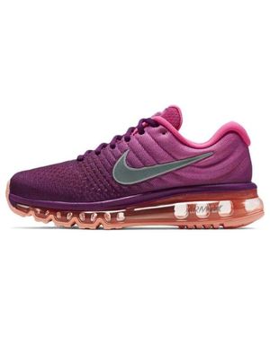 nike air max 2017 womens purple and black