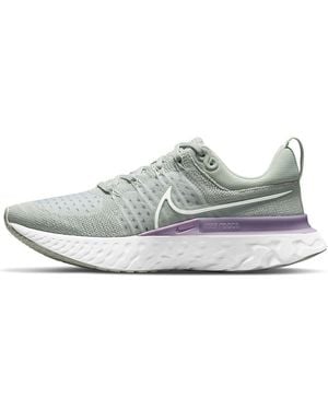 Nike (Wmns) React Infinity Run Flyknit 2 'Light Lilac' - White