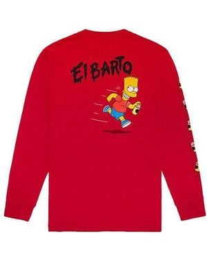Vans Simpson Crossover Long Sleeves - Red