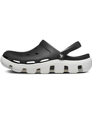 Crocs™ Duet Beach Sandals - Black