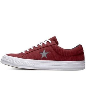 Converse One Star Ox 'Dark Burgundy' - Red