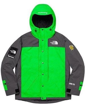 Supreme X The North Face Ss20 Week 3 Vest Interchange Jacket - Green