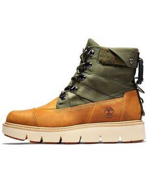 Timberland (Wmns) Raywood 6 Inch Ek+ Waterproof Boots 'Wheat Nubuck With' - Brown