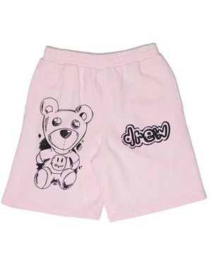 Drew House Fw21 Theodore Sketch Sweatshort Pale Dr-Fw21-009 - Pink