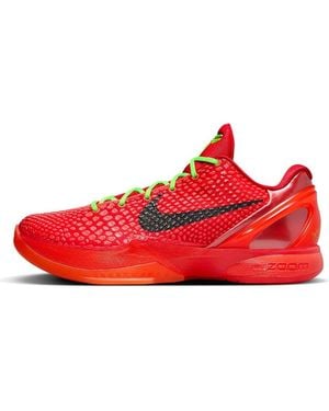 Nike Zoom Kobe 6 Protro 'Reverse Grinch' - Red