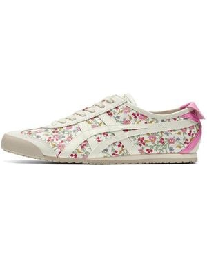 Onitsuka Tiger Mexico 66 "Cream Floral" Sneakers - White