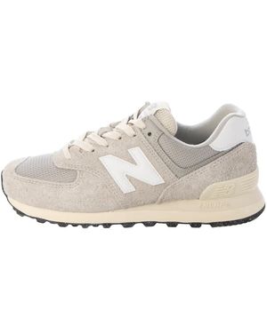 New Balance 574 'Concrete Angora' - White