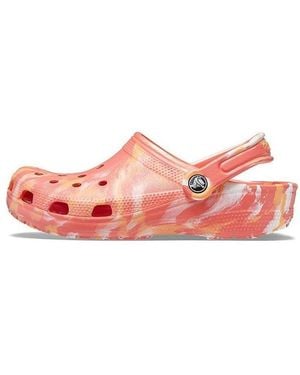 Crocs™ Beach Marble Sandals - Red