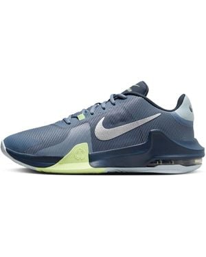 Nike Air Max Impact 4 'Ashen Slate Barely Volt' Dm1124-402 - Blue