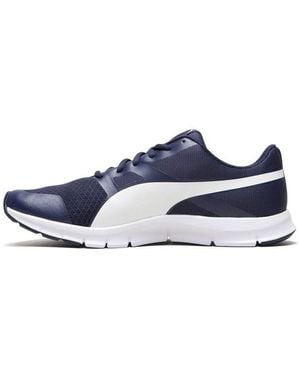 PUMA Flexracer Non-Slip Cosy Low Top Sports Skate Shoes - Blue