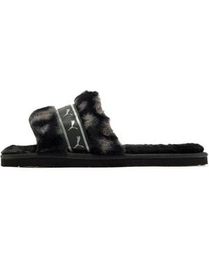 PUMA (Wmns) Fluff Remix Animal Bx - Black