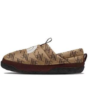 The North Face Nuptse Mules 'Almond Butter Monogram' - Brown