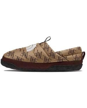 The North Face Nuptse Mules 'Almond Butter Monogram' - Brown