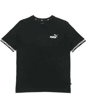 PUMA Short Sleeve T-Shirt - Black