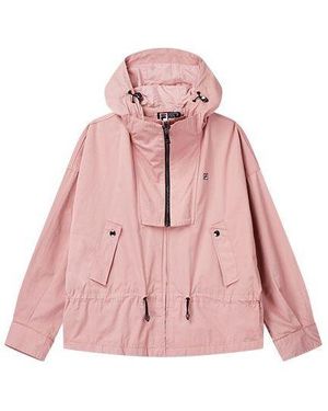Fila (Wmns) Hooded Sports Woven Jacket - Pink