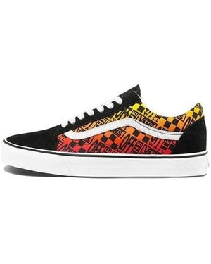 Vans Old Skool 'Logo Flame' - Red