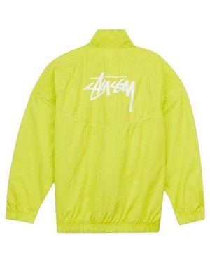 Stussy X Nike Crossover Long Sleeves Training Jacket - Yellow