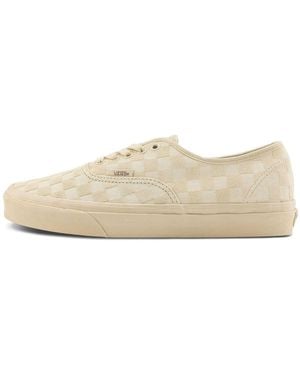 Vans Authentic 'Mono Checkerboard Tan' - Natural