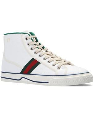 Gucci Tennis 1977 High Mini Gg' - Black