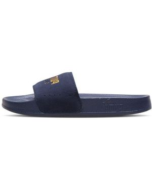 PUMA Leadcat Suede Slippers - Blue