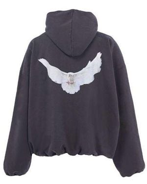 Yeezy Gap Engineered By Balenciaga Ss22 Dove Hoodie 'Dark' - Blue