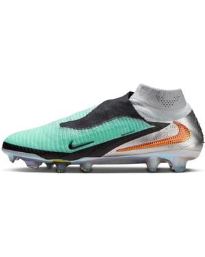 Nike Phantom 6 High Elite Fg 'Chrome' - Blue