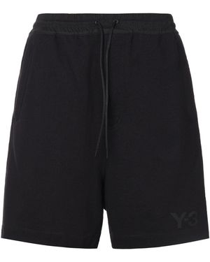 adidas Y-3 Classic Terry Shorts - Black