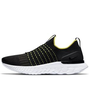 Nike React Phantom Run Flyknit 2 Sonic' - Black