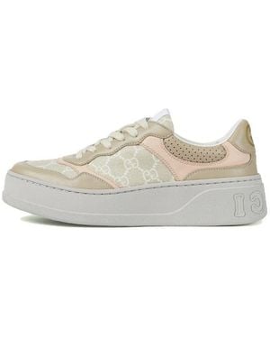 Gucci (Wmns) Gg Trainer 'Oatmeal Light' - White