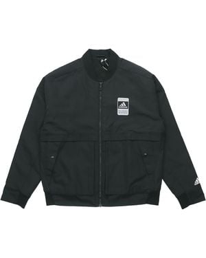 adidas U2 Jkt Bomb Fleece Lined Jacket - Green