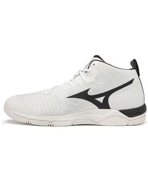 Mizuno Wave Super Sonic 2 Mid - White