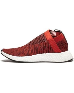 adidas Nmd_Cs2 Primeknit Glitch' - Red