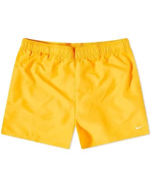 Nike Swim Essential 5" Volley Shorts 'Sundial' - Yellow