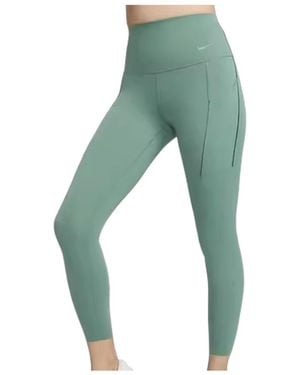 Nike (Wmns) Universa Medium-Support High-Waisted 7/8 Leggings - Green