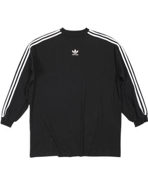 Balenciaga X Adidas Long Sleeve T-Shirt Oversized '' - Black