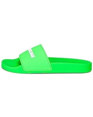 Balenciaga (Wmns) Pool Slide 'Neon' - Green