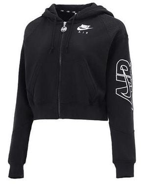 Nike (Wmns) Casual Sports Short Knit Hooded Jacket - Black