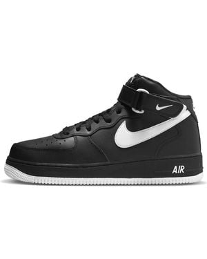 black air force 1s mid