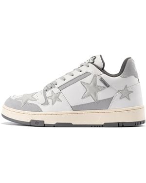 KAALIXTO Skateboarding Mid 'Help Stars' - White