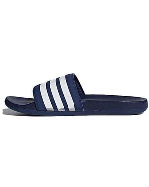 adidas Adilette Comfort Slides 'Dark' - Blue