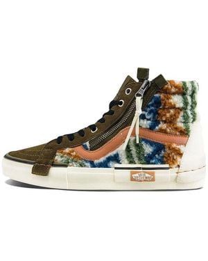 Vans Sk8-Hi Reissue Cap 'Mixed Textile' - Brown