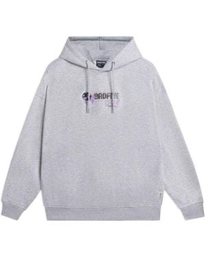 Li-ning Badfive Graphic Hoodie - Grey