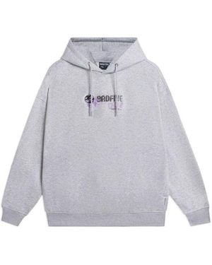 Li-ning Badfive Graphic Hoodie - Gray