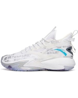 Anta Shock Wave 3 Basketball Shoes - White